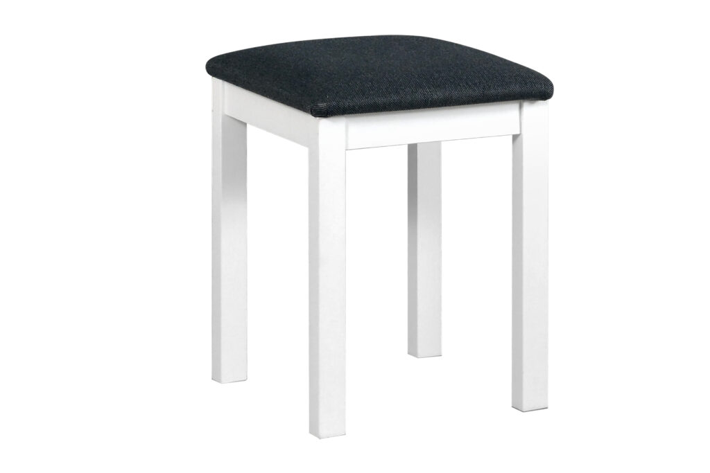 Biały Taboret T2